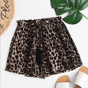 NWOT Cheetah Shorts